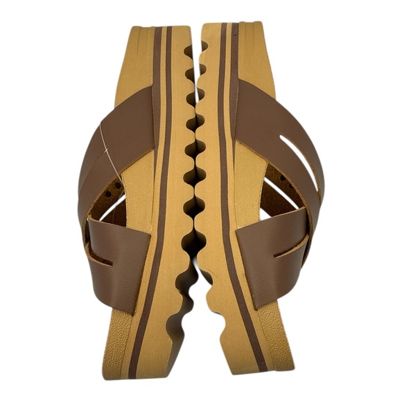 REEF Women's Kaia Cross Sandals Slip On Flat Comfort Summer Beach Casual, Size 7 - Picture 5 of 9